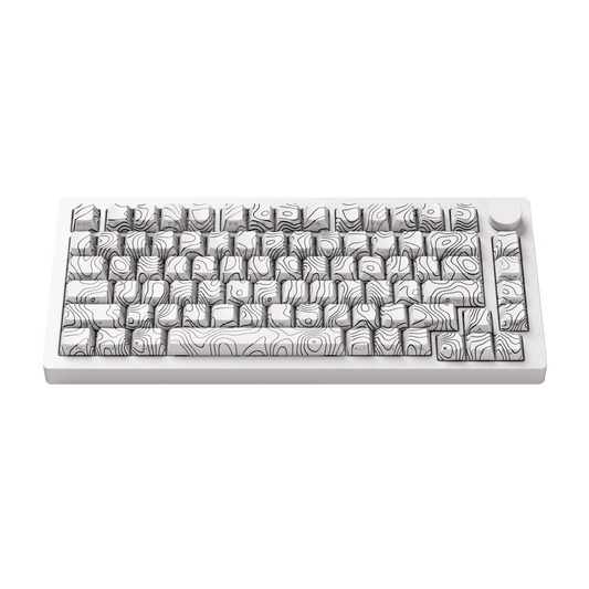 M1 V5-SP Contour White Wireless Mechanical Keyboard