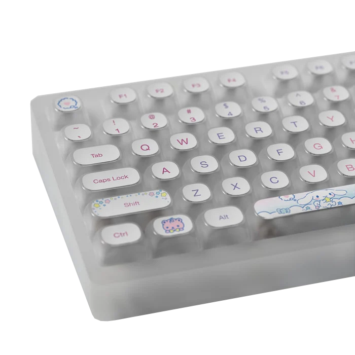 Cinnamoroll ACR TOP 75B Pudding PBT Keycaps RGB