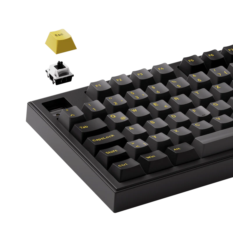 5098B Mechanical Keyboard with Screen ISO-DE