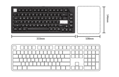 M1 V5 VIA WOB Mechanical Keyboard
