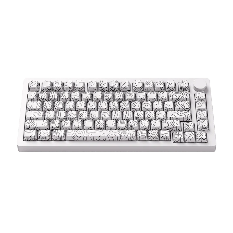 M1 V5-SP Contour White Wireless Mechanical Keyboard