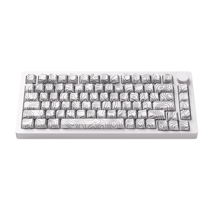 M1 V5-SP Contour White Wireless Mechanical Keyboard