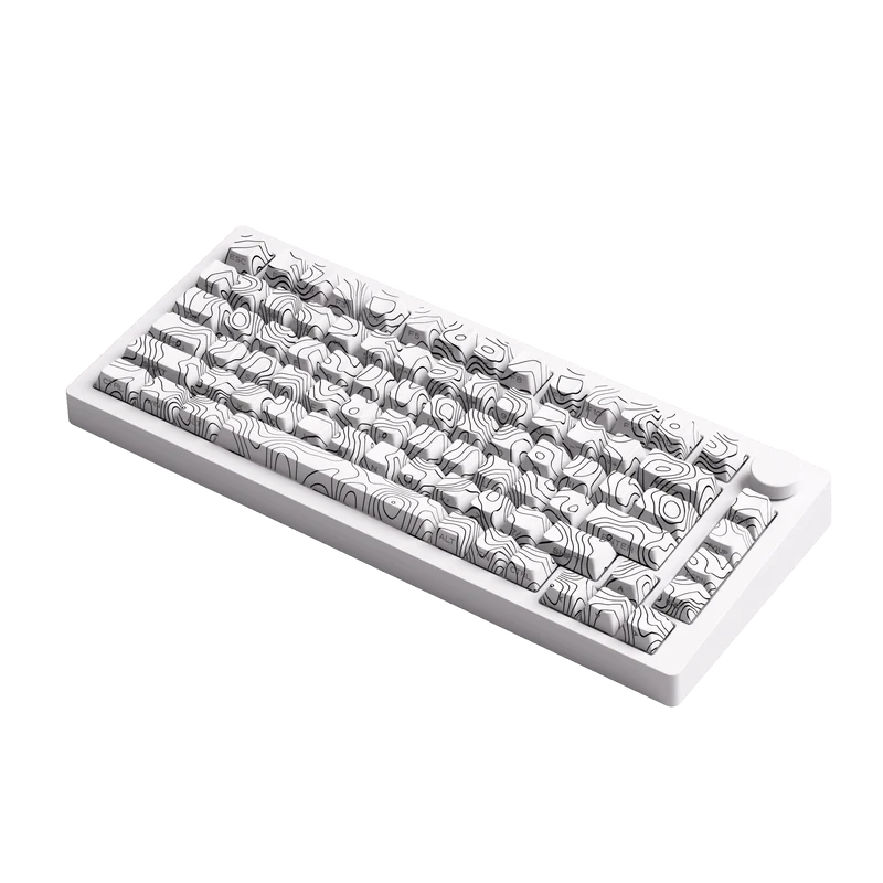 M1 V5-SP Contour White Wireless Mechanical Keyboard