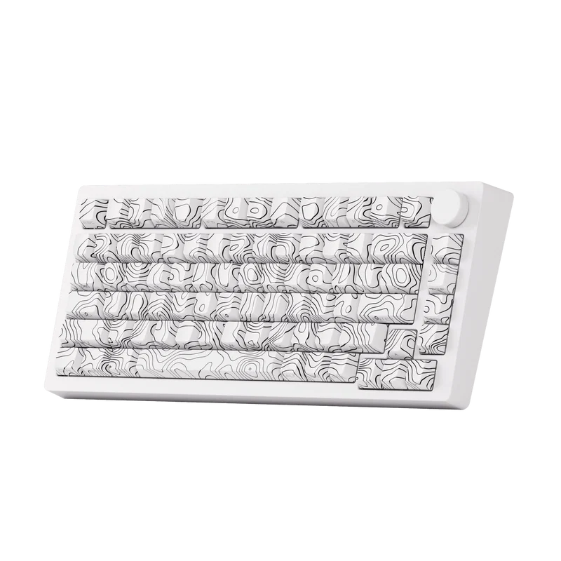 M1 V5-SP Contour White Wireless Mechanical Keyboard