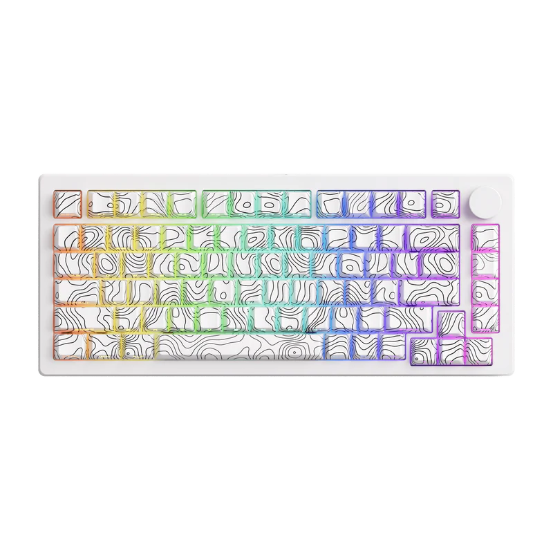 M1 V5-SP Contour White Wireless Mechanical Keyboard