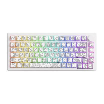 M1 V5-SP Contour White Wireless Mechanical Keyboard