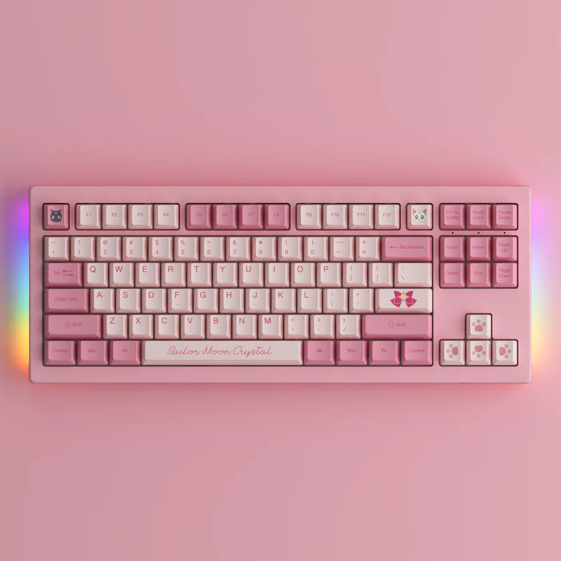 Sailor Moon Crystal 5087B V2 TKL Brezžična Mehanska Tipkovnica