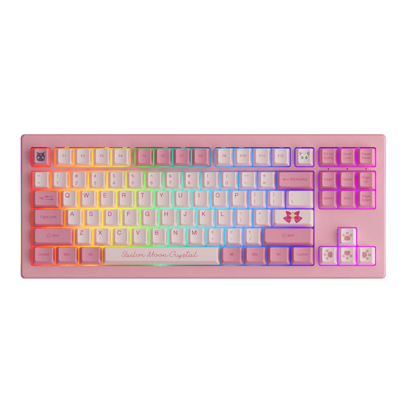 Sailor Moon Crystal 5087B V2 TKL Brezžična Mehanska Tipkovnica