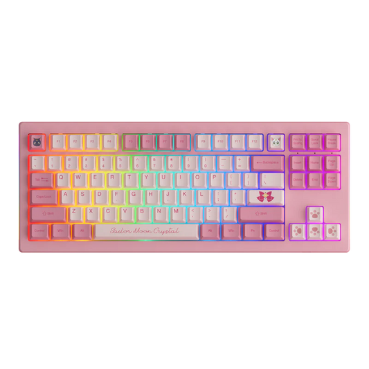 Sailor Moon Crystal 5087B V2 TKL Brezžična Mehanska Tipkovnica