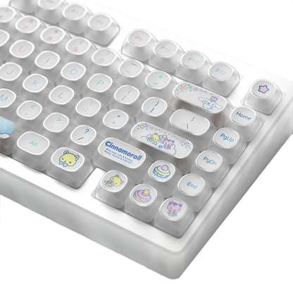 Cinnamoroll ACR TOP 75B Pudding PBT Keycaps RGB