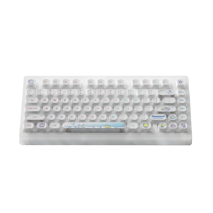 Cinnamoroll ACR TOP 75B Pudding PBT Keycaps RGB