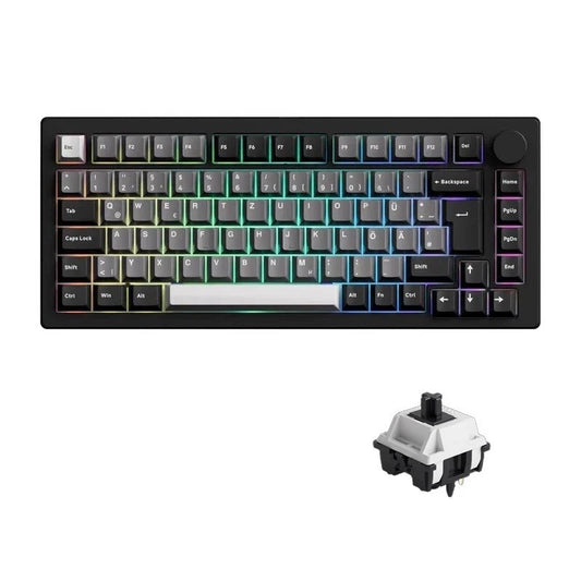 M1 V5 VIA ISO Custom Mechanical Keyboard V3 Piano Pro Switch